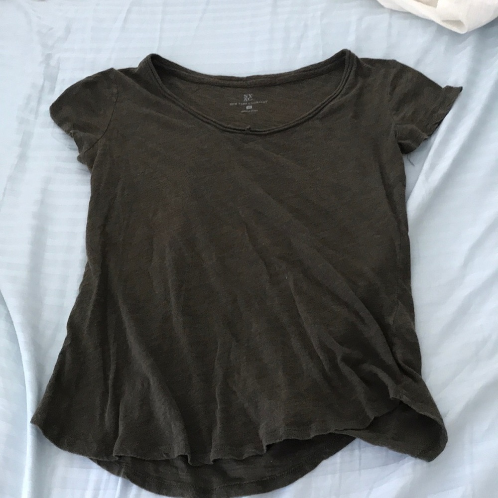 Olive green shirt